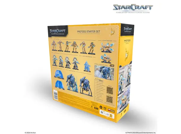 Starcraft Protoss Starter Set Tabletop Miniatures Game 