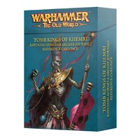 Tomb Kings of Khemri Reference Cards Warhammer The Old World