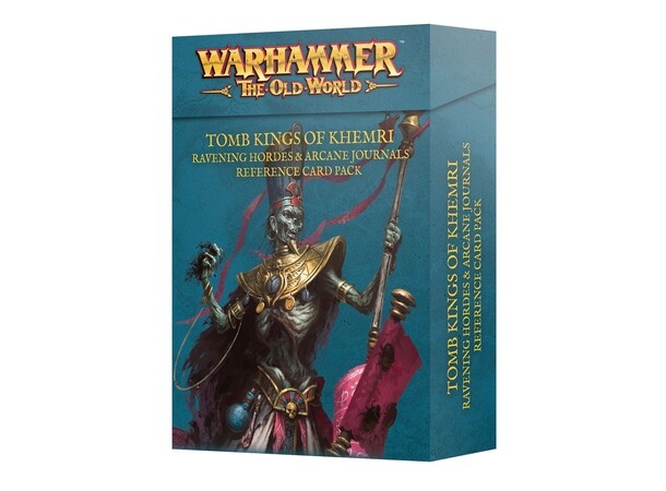 Tomb Kings of Khemri Reference Cards Warhammer The Old World 