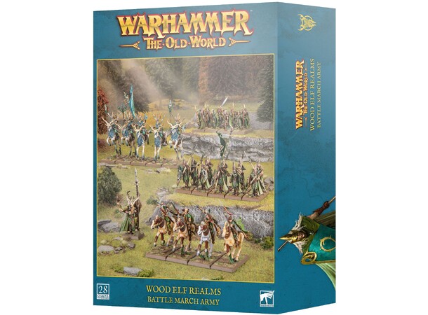 Wood Elf Realms Battle March Army Warhammer The Old World 