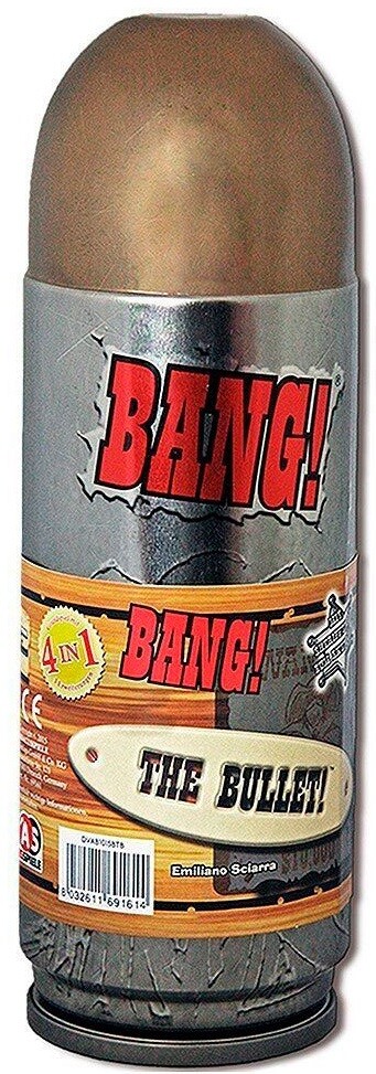Bang! The Bullet Special Ed Kortspill Hovedspill + 3 utvidelser + ekstra kort