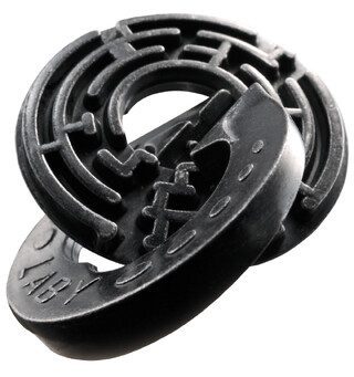 Cast Puzzle 5/6 Laby Hjernetrim i metall Vanskelighetsgrad 5/6