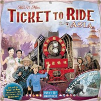 Ticket to Ride Map Coll 1 Asia Expansion Map Collection Volume 1