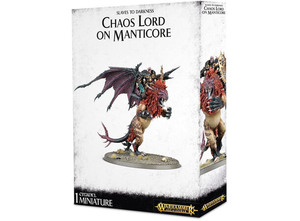 Slaves to Darkness Chaos Lord Manticore Warhammer Age of Sigmar