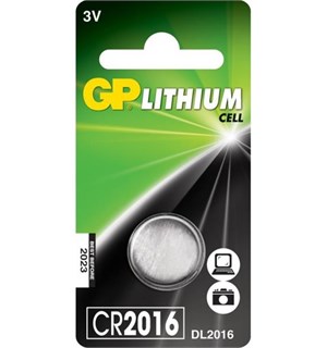 Batteri Minicelle CR 2016 GP 