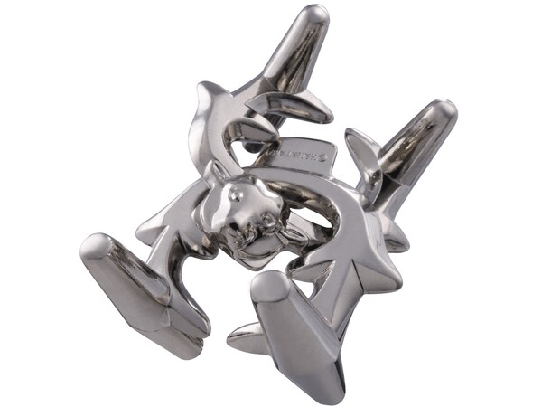 Cast Puzzle 5/6 Elk Hjärngympa i metall Svårighetsgrad 5/6 