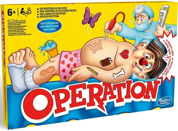 Operation Brädspel Svensk utgåva