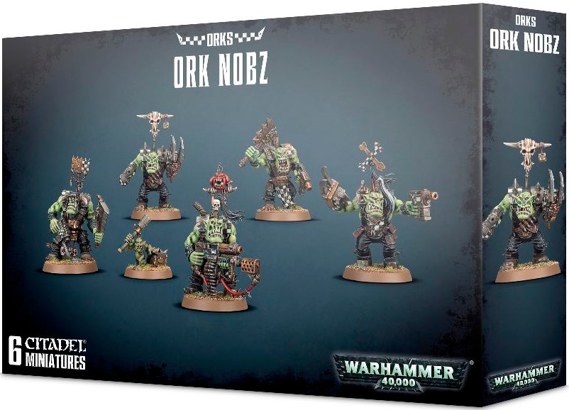 Orks Ork Nobz Warhammer 40K - Gamezone.no