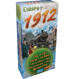 Ticket to Ride Europa 1912 Utvidelse Ticket to Ride Expansion