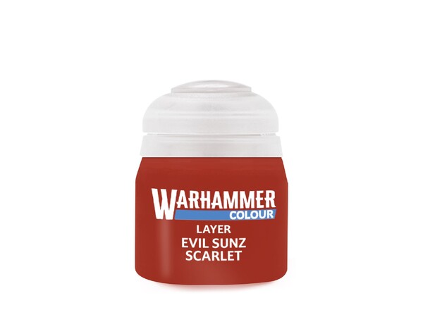 Warhammer Colour Layer Evil Sunz Scarlet Tidligere Citadel Colour 