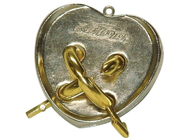 Cast Puzzle 5/6 Amour Hjärngympa metall Svårighetsgrad 5/6 