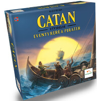 Catan Eventyrere & Pirater NORSK 2-4 spillere utvidelse