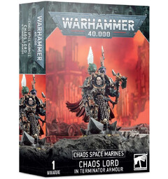 Chaos Space Marines Chaos Lord Terminato Warhammer 40K - In Terminator Armour