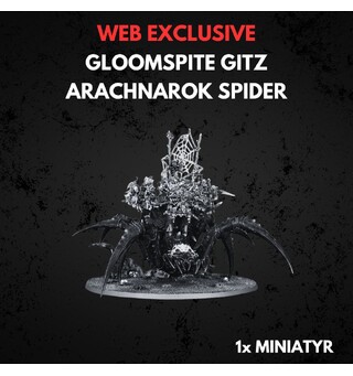 Gloomspite Gitz Arachnarok Spider Warhammer Age of Sigmar