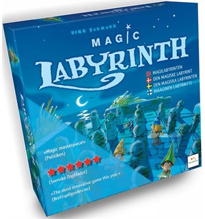 Magilabyrinten Brettspill Norsk utgave Magic Labyrith 