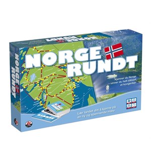 Norge Rundt Brettspill Brettspill for hele familien 
