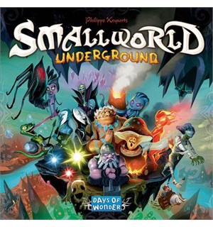 Small World Underground Brettspill Kan brukes sammen med Small World 