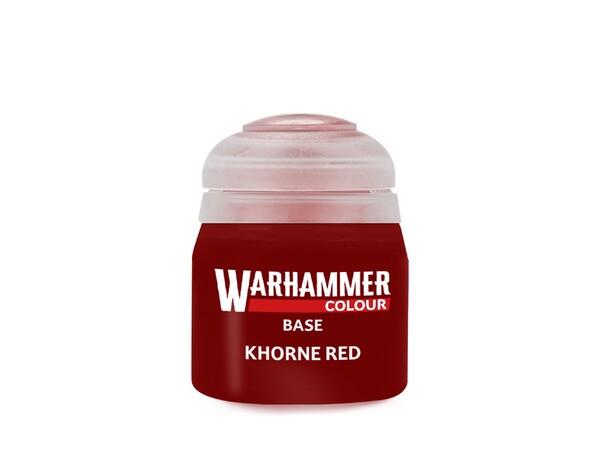 Warhammer Colour Base Khorne Red Tidligere Citadel Colour 