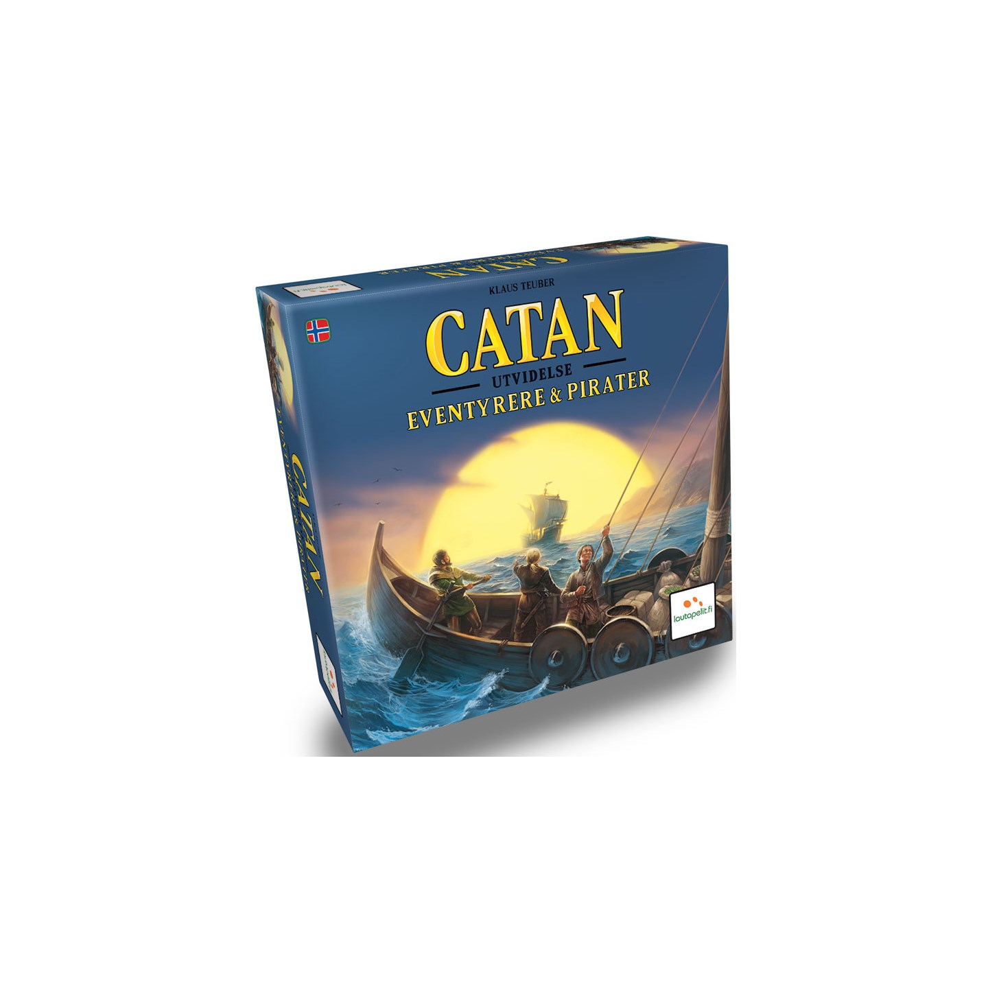 Catan Utvidelse - Eventyrere 2-4 Eventyrere & Pirater - Norsk utgave
