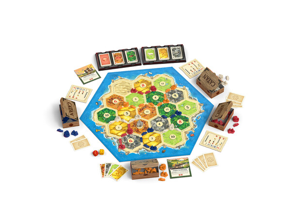 Catan Brettspill - Grunnspill Norsk utgave 