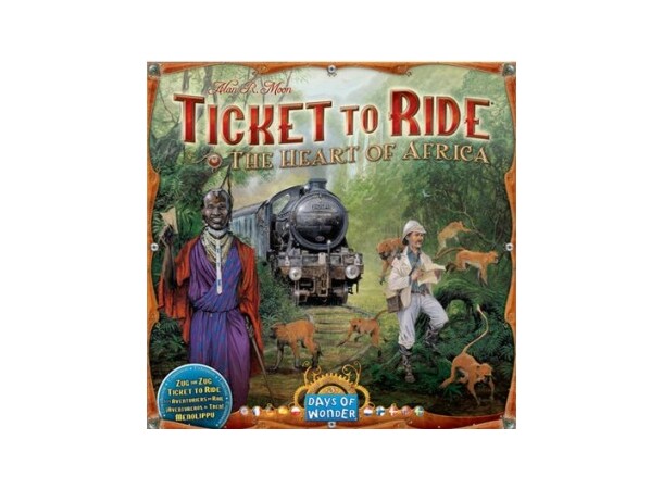 Ticket to Ride Map Coll 3 Heart Africa Map Collection 3 Expansion 