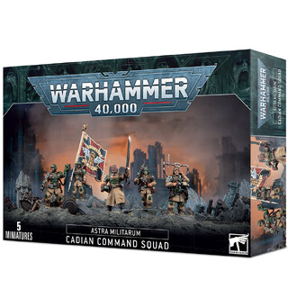 Astra Militarum Cadian Command Squad Warhammer 40K