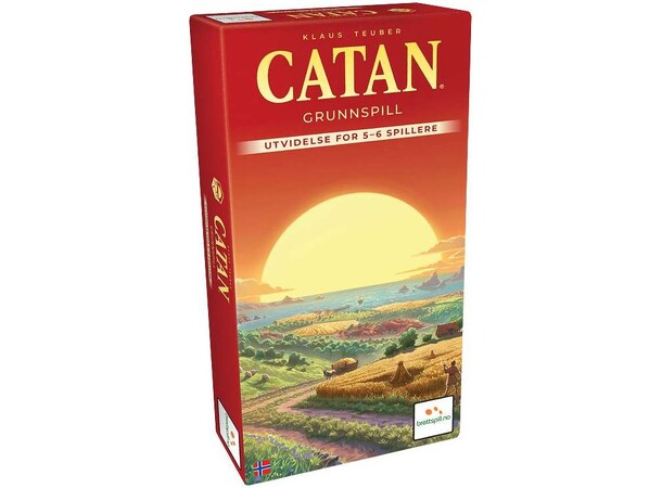 Catan Utvidelse - Grunnspill 5-6 Norsk utgave 