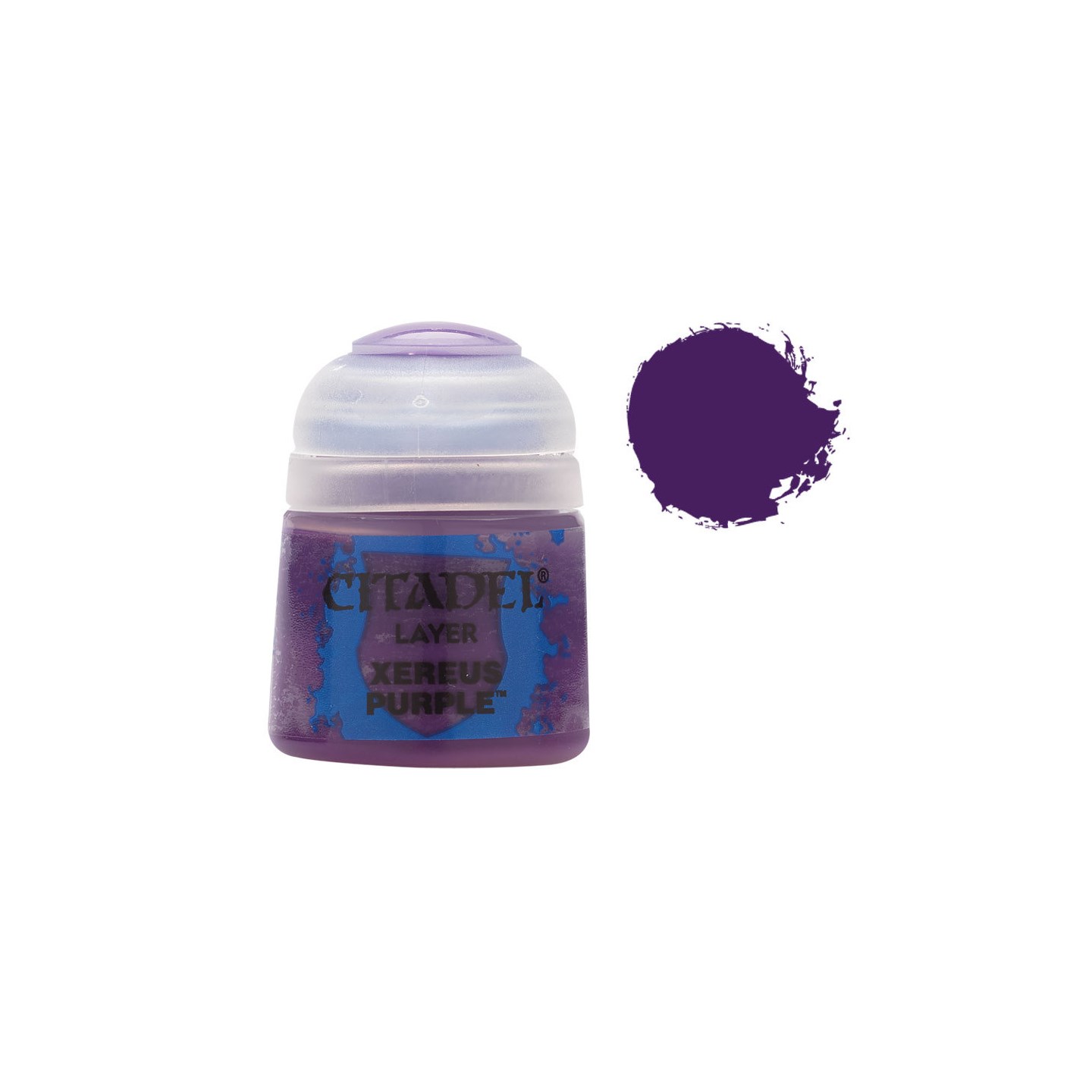 Citadel Paint Layer Xereus Purple Tilsvarer P3 Beaten Purple