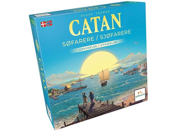 Catan Utvidelse - Sjøfarere NORSK 3-4 spillere 