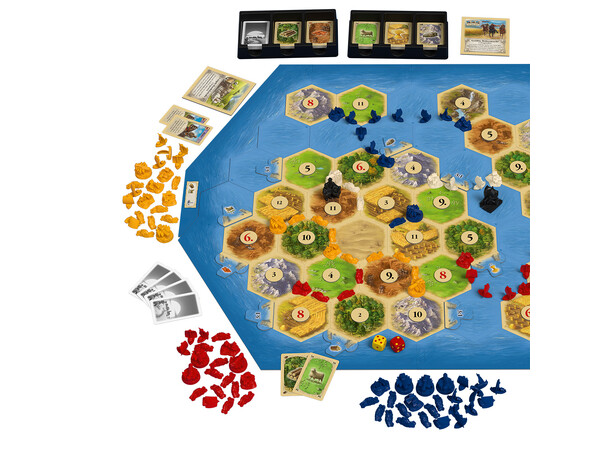 Catan Utvidelse - Sjøfarere NORSK 3-4 spillere 