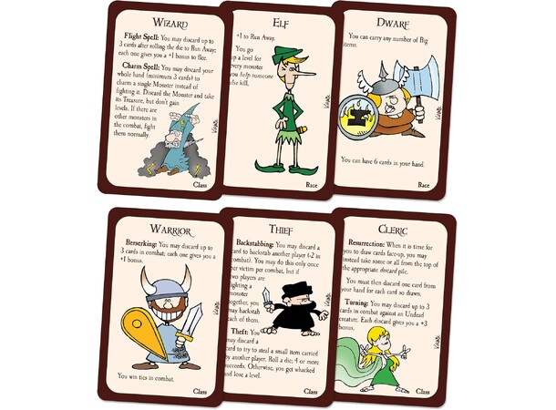 Munchkin Deluxe Startpakke Brettspill Spesialutgave av kortspillet med brett++ 