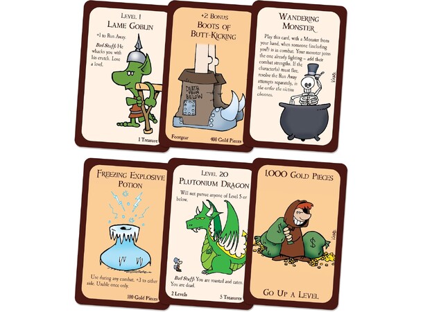 Munchkin Deluxe Startpakke Brettspill Spesialutgave av kortspillet med brett++ 