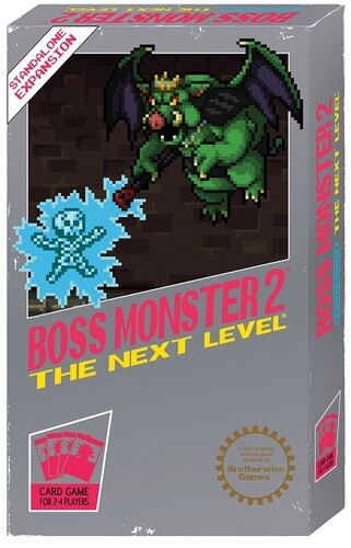 Boss Monster 2 The Next Level Kortspill Frittstående utvidelse til Boss Monster