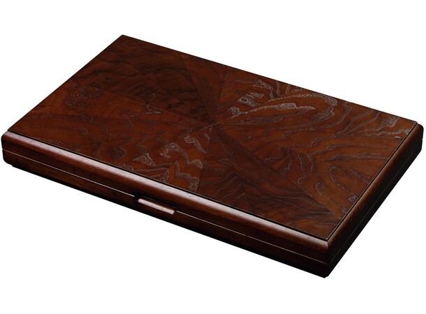 Backgammon Stor luksusutgave i tre 60cm 49 x 60 cm stort 