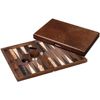 Backgammon Stor lyxutgåva i trä 60 cm 49 x 60 cm
