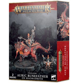 Fyreslayers Auric Runefather Magmadroth Warhammer Age of Sigmar 