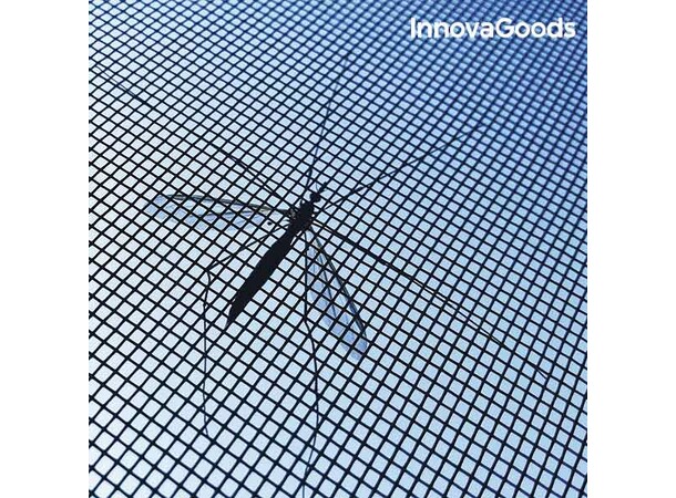 Insekt/Myggnett Vindu 100x120cm Borrelås Hold mygg og andre insekter ute 