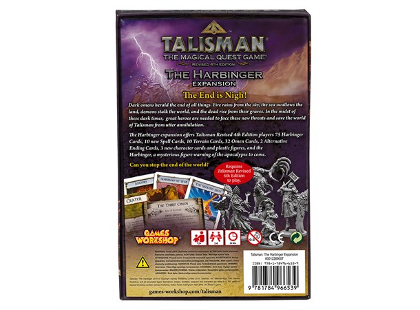 Talisman The Harbinger Expansion Utvidelse til Talisman Revised 4th Ed