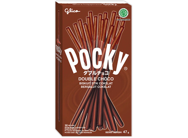 *Pocky Double Chocolate 47g 
