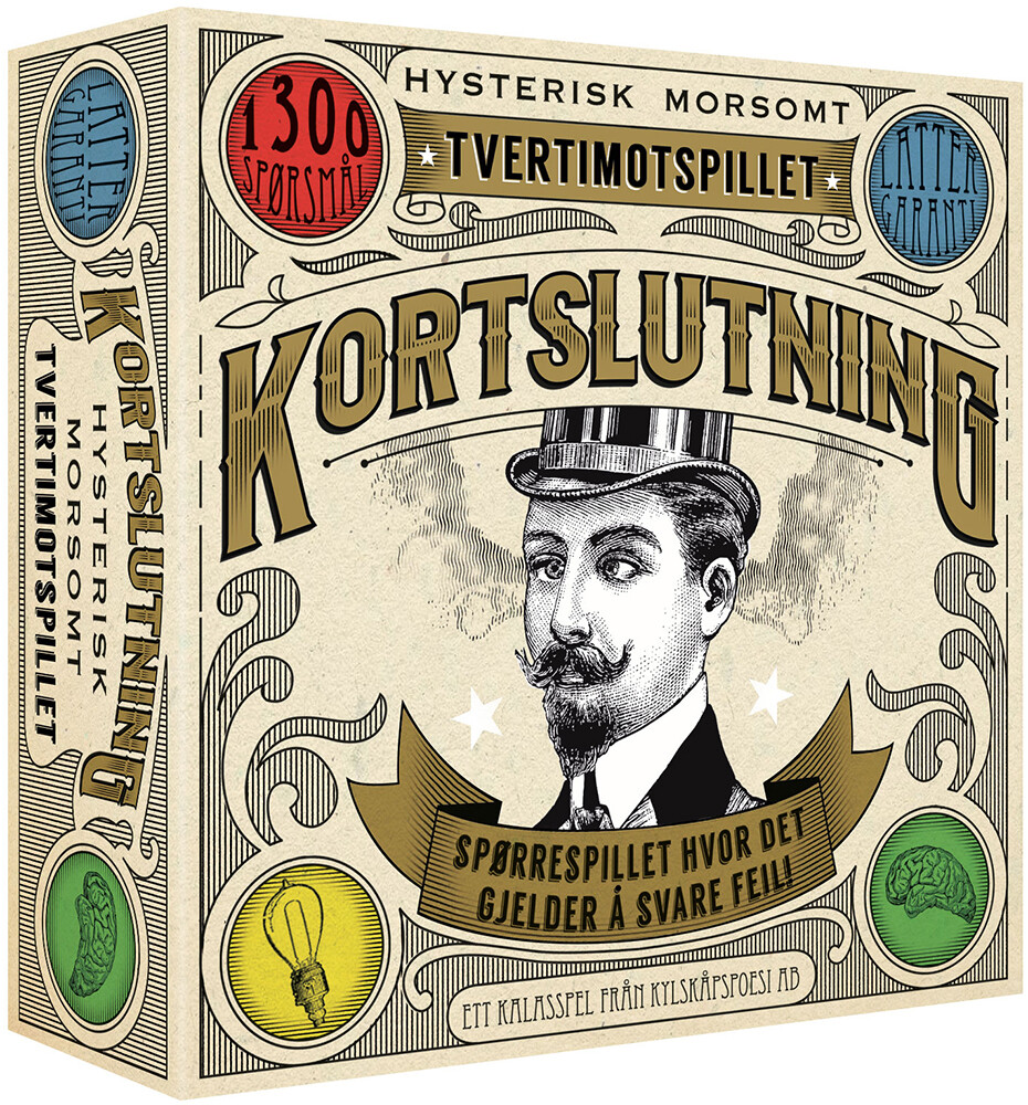 Kortslutning Kortspill Spillet der det gjelder å svare feil!