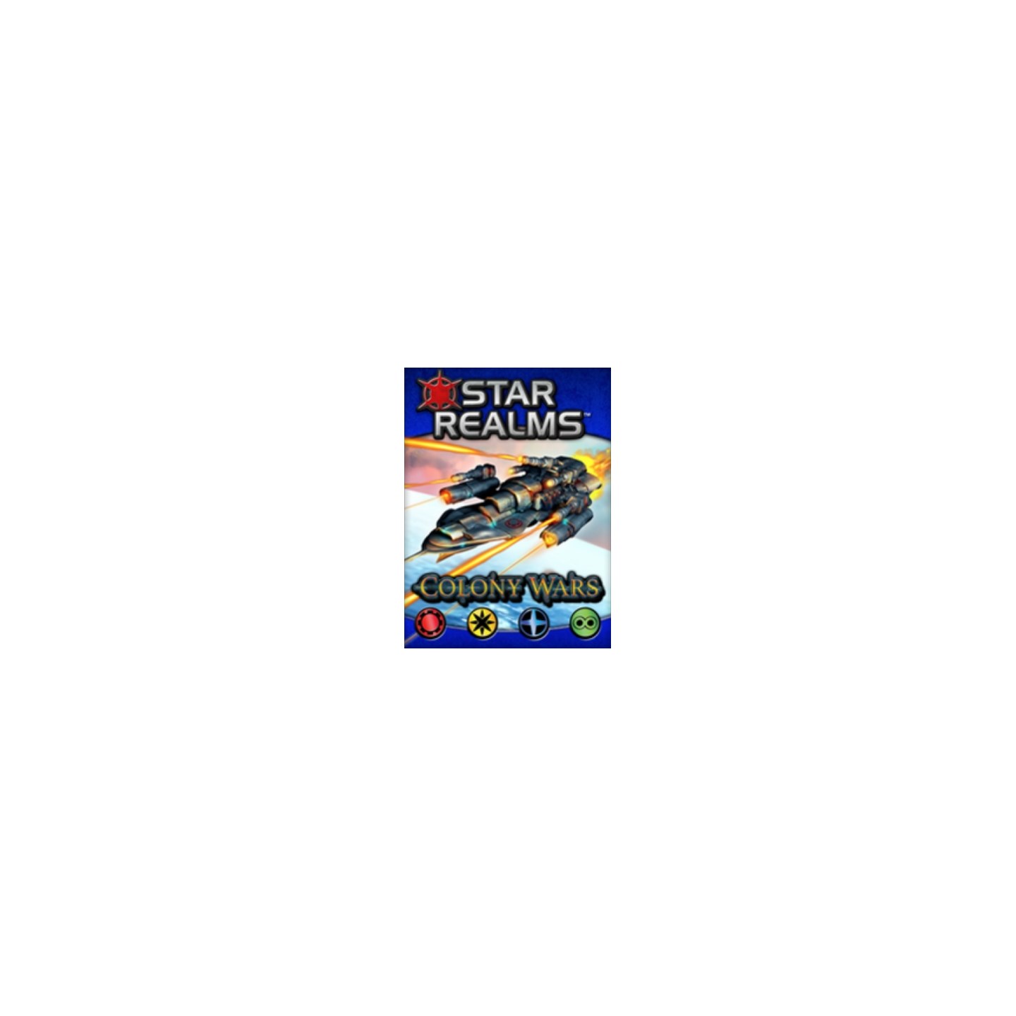 Star Realms Colony Wars Expansion Frittstående utvidelse til Star Realms