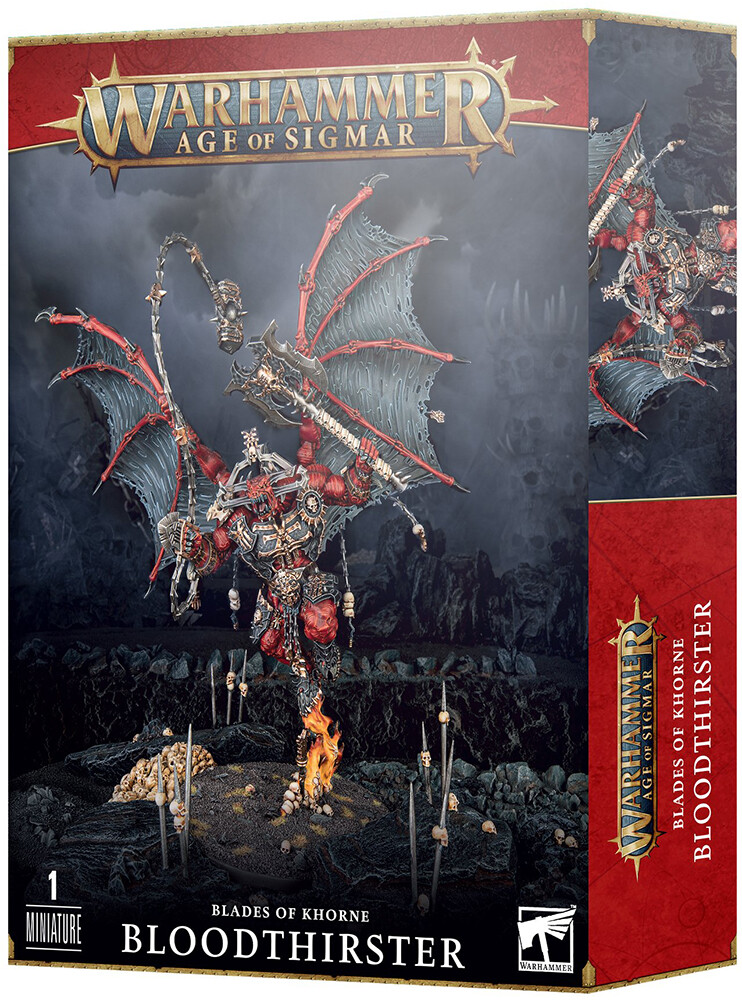 Warhammer Age Of Sigmar - Blades Of Khorne Bloodthirster (14-19) Nuovo In Scatola
