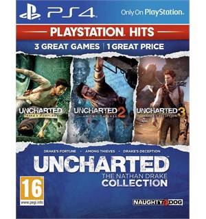 Uncharted Nathan Drake Collection PS4 Uncharted + Uncharted 2 + Uncharted 3 
