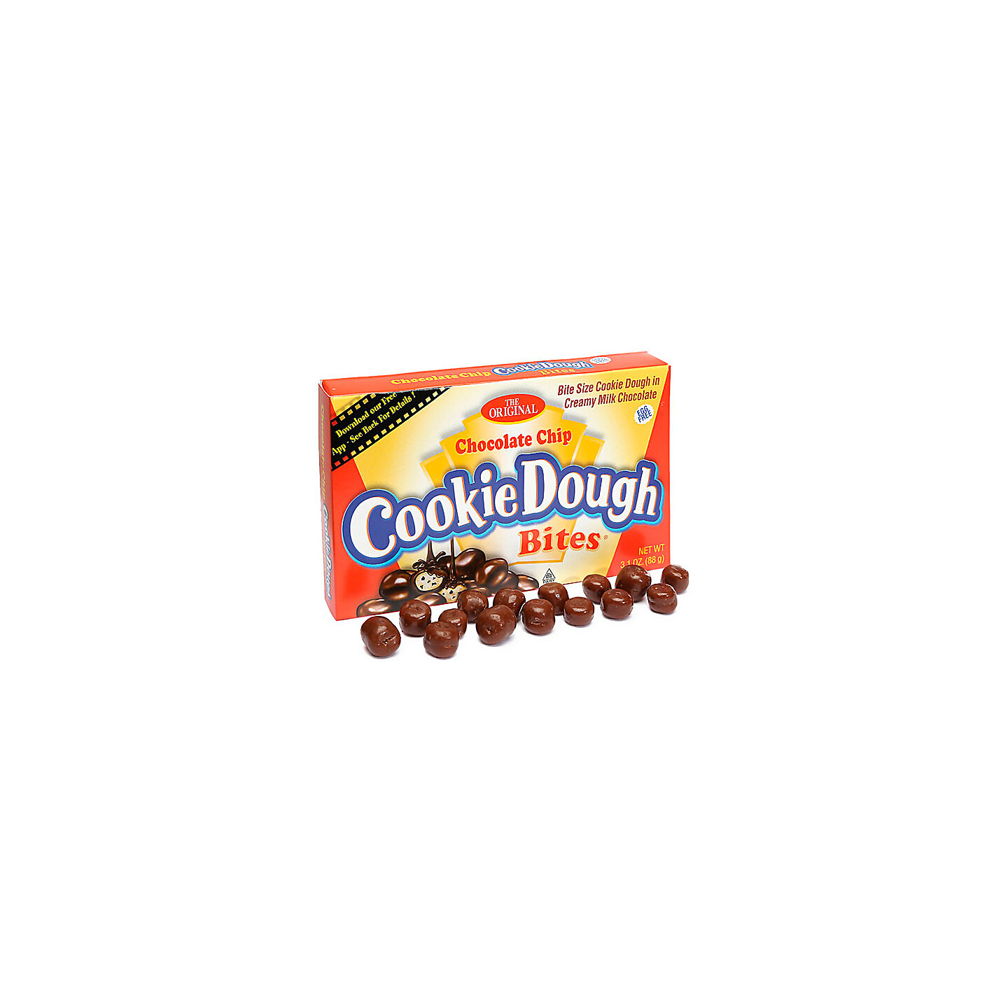Cookie Dough Bites Chocolate Chip 88g The Original Cookie Dough
