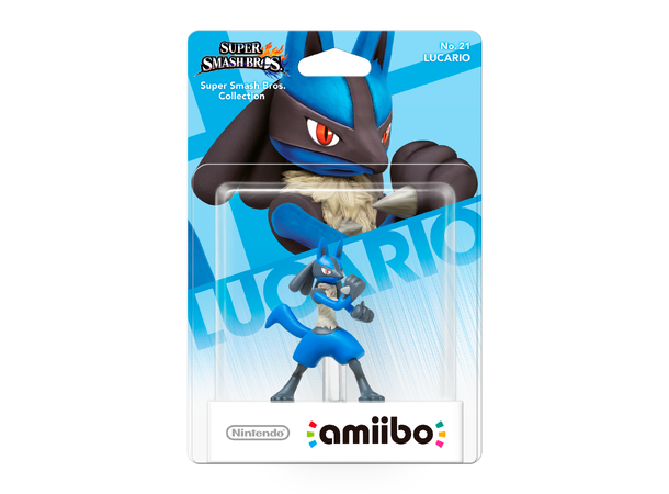 Amiibo Figur Lucario Super Smash Bros Collection - Gamezone.no