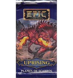 Epic Uprising Flames of Scarros Exp Utvidelse til Epic Kortspill 