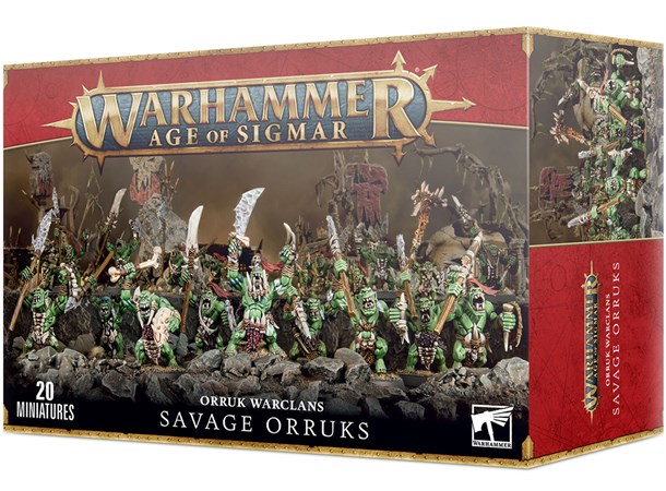 Orruk Warclans Savage Orruks Warhammer Age of Sigmar
