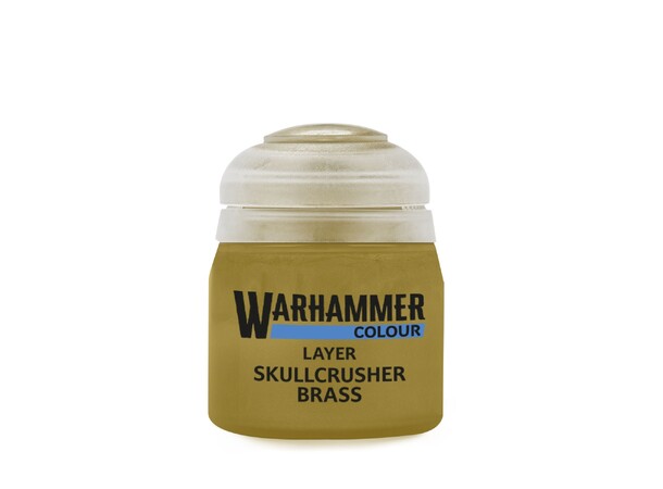 Warhammer Colour Layer Skullcrusher Brass - Tidligere Citadel Colour 