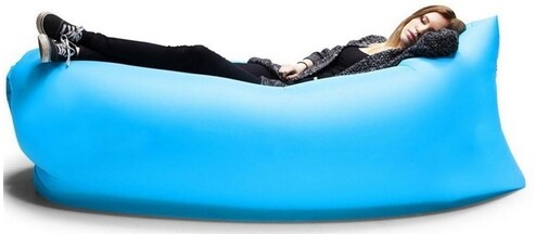 Luft Strandsofa Blå - Fang luften/Nyt Inflatable Lounger