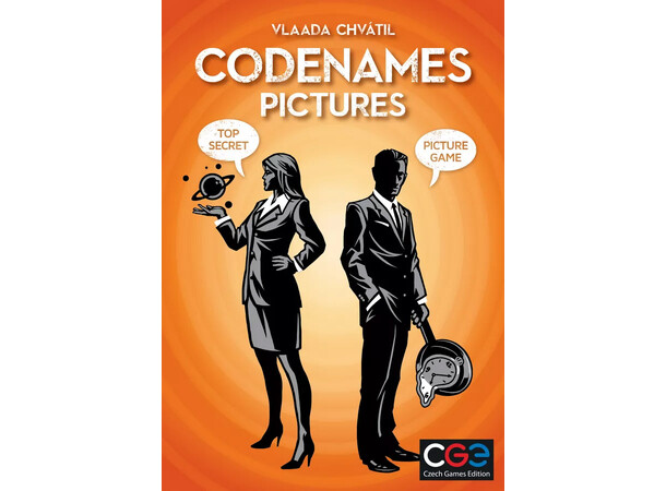 Codenames Pictures Kortspel - ENGELSK 